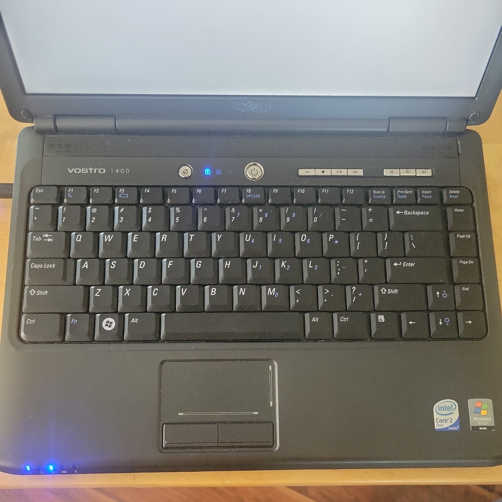 Dell Vostro 1400 Laptop 14” 120GB Intel Core 2 Duo Windows Vista no charger