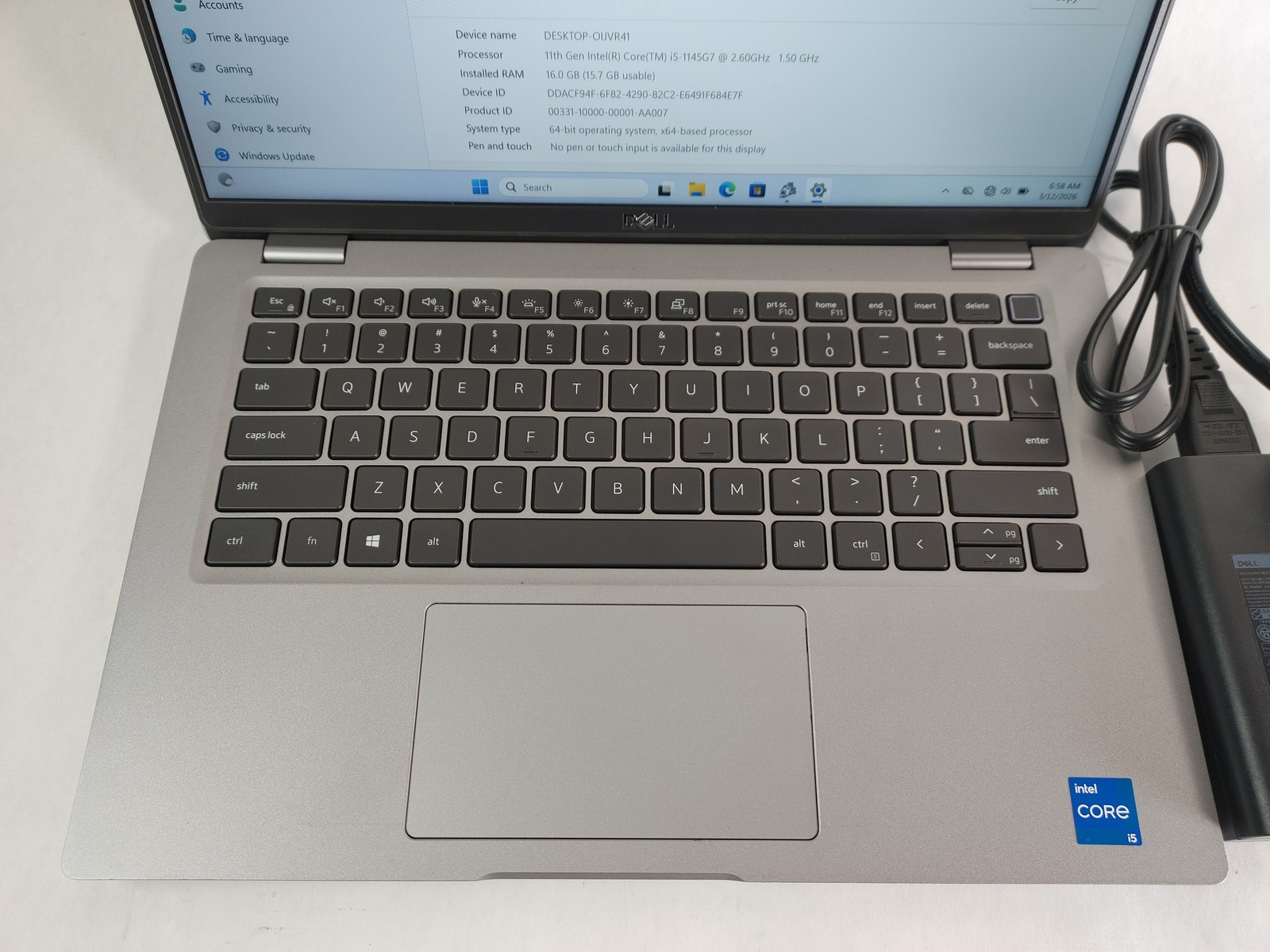 Dell Latitude 5420 Core i5-1145G7 2.60 GHz 16 GB DDR4 512 GB NVMe Windows 11 Pro