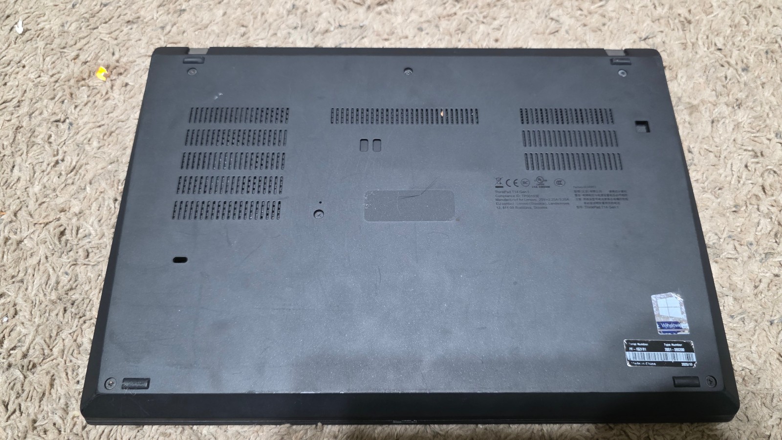 LENOVO THINKPAD T14 GEN 1 | CORE I7-10510U 1.80 GHZ | 256GB | 16GB | WIN11H
