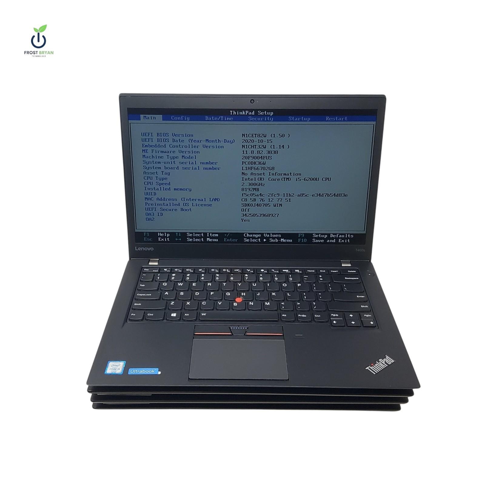 Lot of 4 LENOVO THINKPAD T460S i5 6th Gen 8GB 256/512GB No OS GRADE C/D [READ]