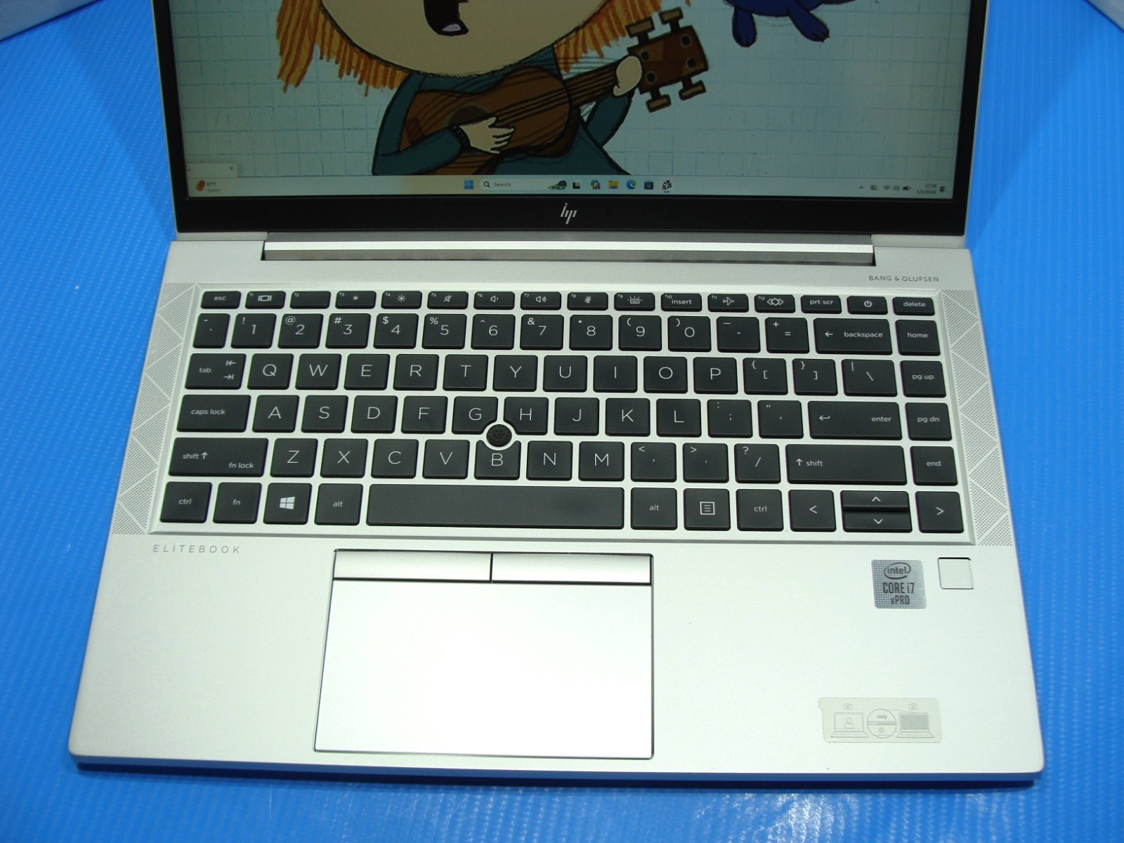 HP EliteBook 840 G7 14″FHD core i7-10610U 1.8GHz 8GB RAM 256GB SSD Win 11 Pro