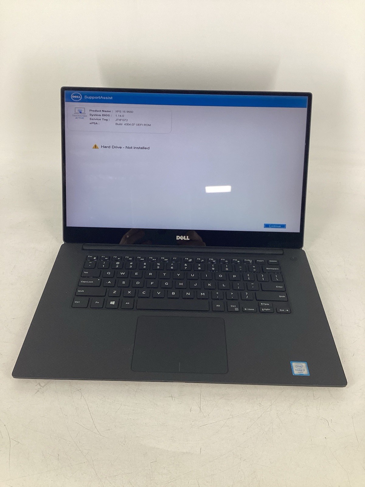 Dell XPS 15 9550 4K TOUCH (i7-6700HQ @2.60GHz, 16GB No SSD/OS GTX 960M) *Read