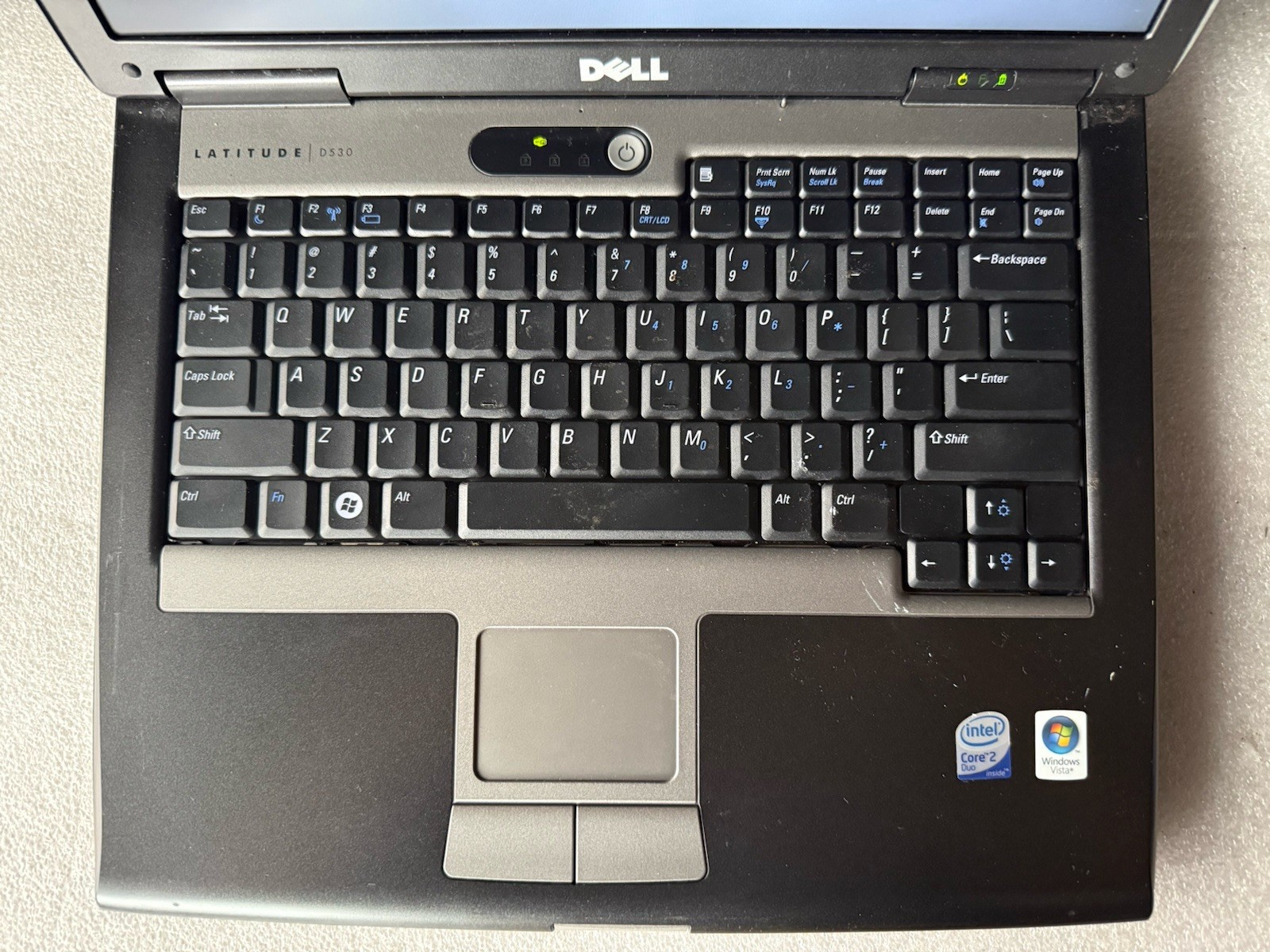 Dell Latitude D530 Intel Core 2 Duo 2.20 GHz 1GB RAM 80GB HDD No OS