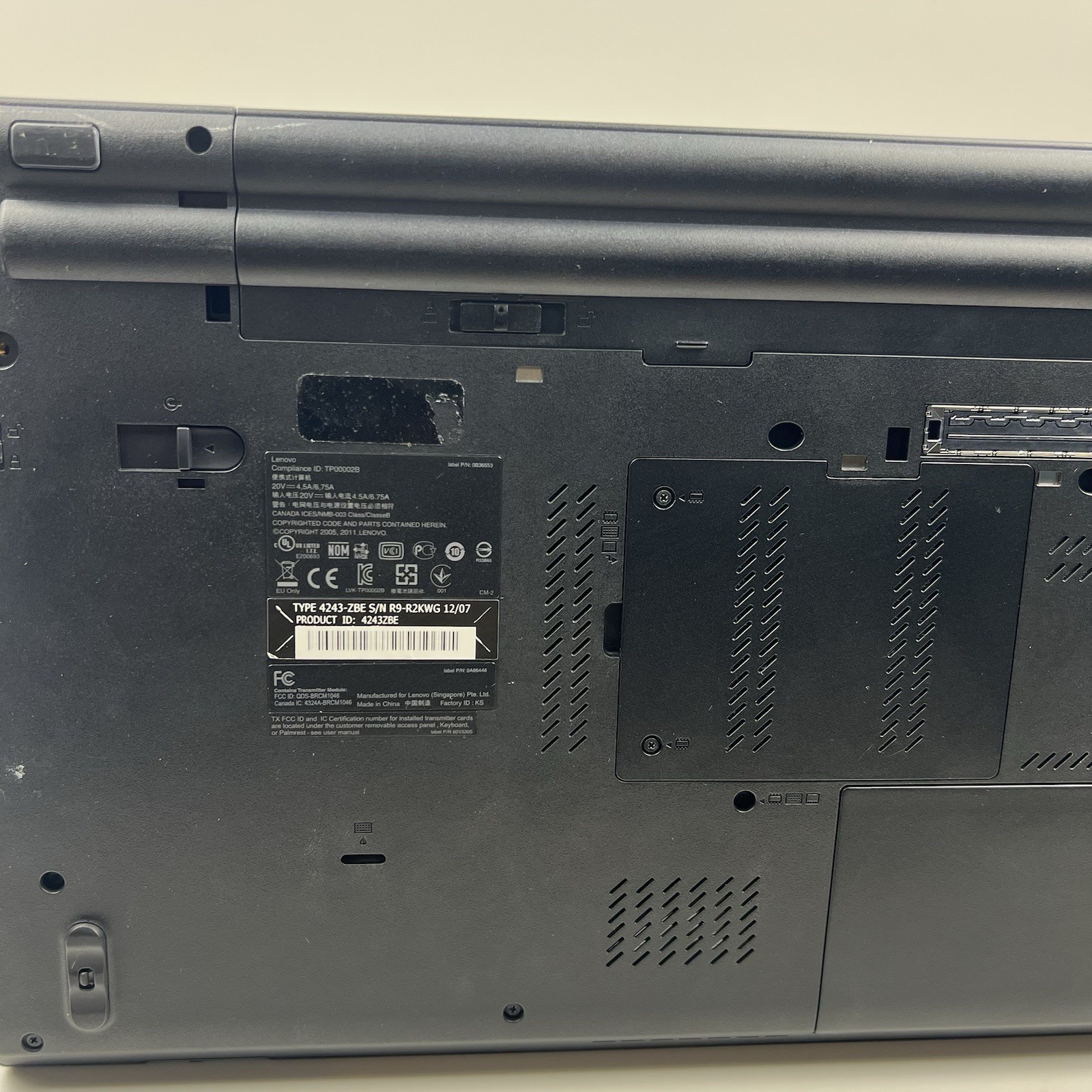 Lenovo ThinkPad T520 Intel i7-2640M 8GB 320GB HDD Linux Mint OS w/ Charger|ELP92