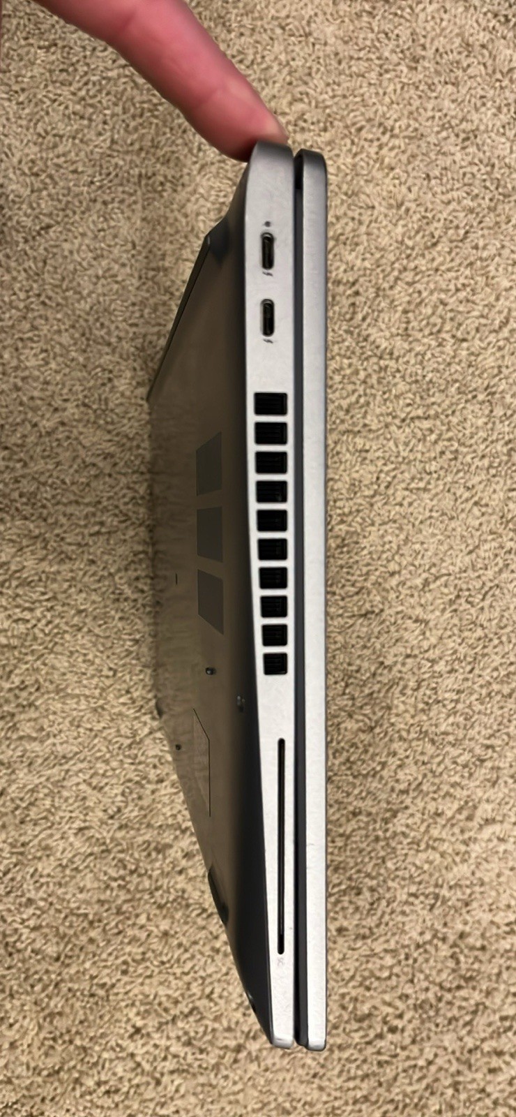 Dell Notebook Laptop Intel Core i7 Windows 11 15.6″ Gray HDMI USB-C Wi-Fi