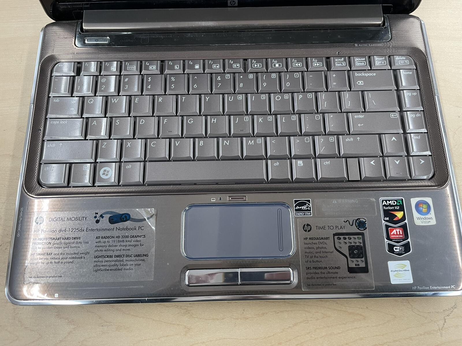 HP Pavillion DV4 Parts