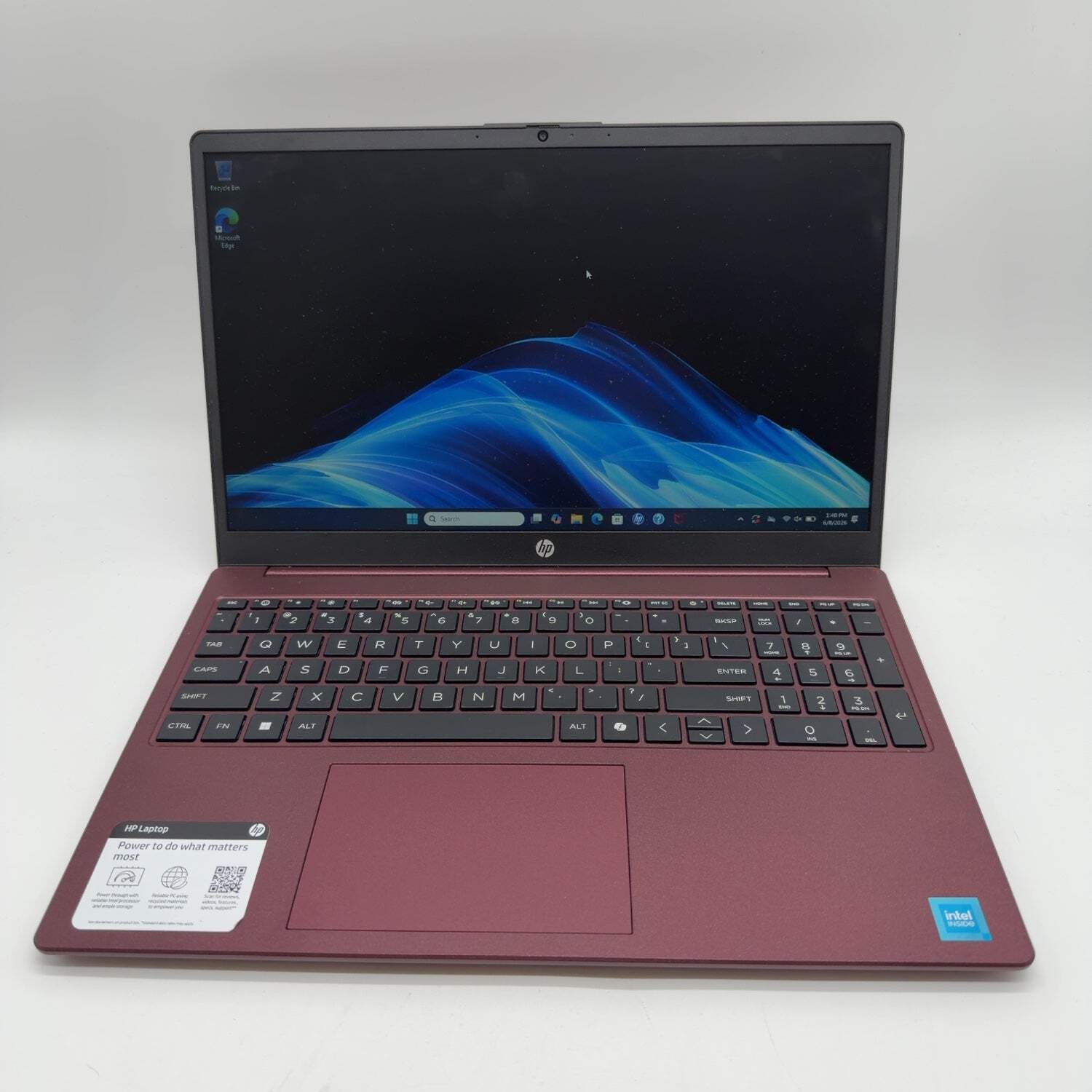 HP NoteBook 15-FD0088WM 15.6″ N200 1.0GHz 4GB RAM 128GB SSD