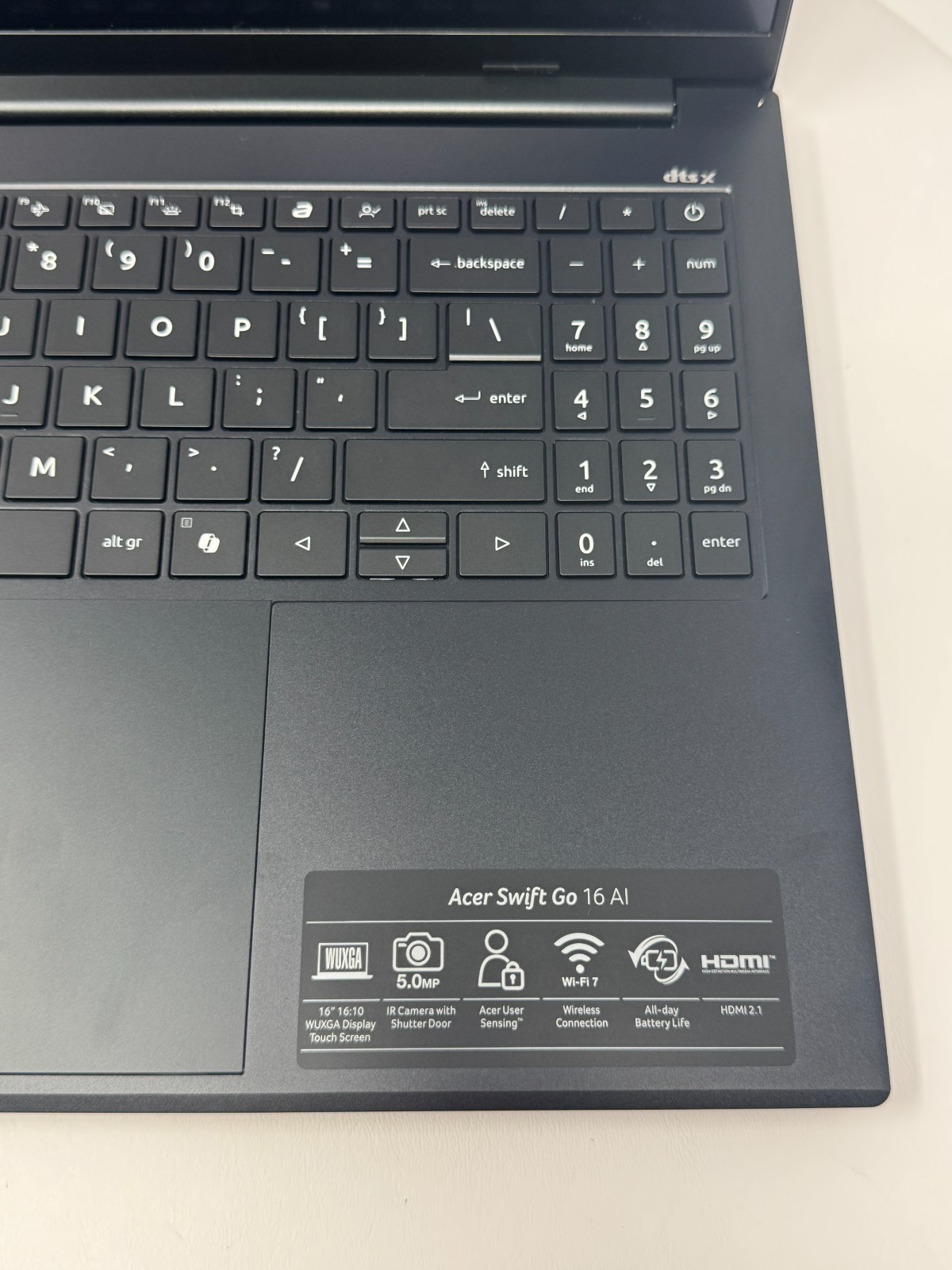 OPEN BOX Acer Swift Go 16 AI Ryzen AI 9 32GB 1TB Touchscreen Laptop Tested