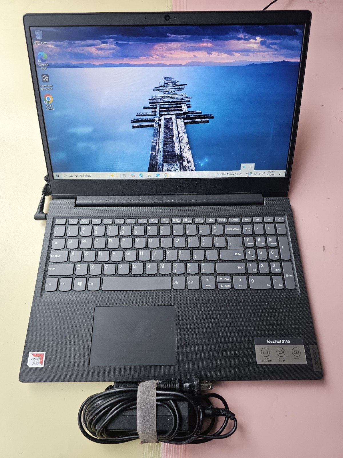 Lenovo IDEAPAD S145 AMD A6-9225 RADEON R4 500GB HDD 4GB RAM WEBCAM