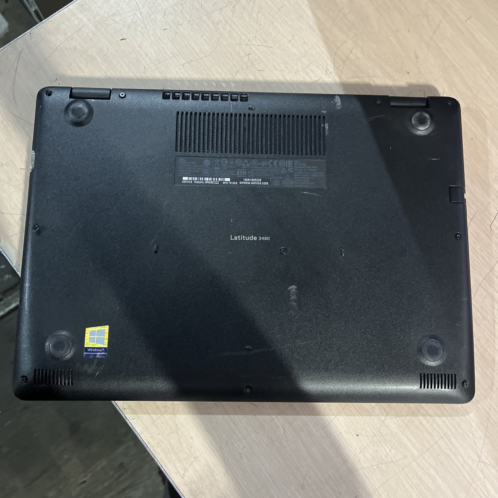 DELL LATITUDE 3490 INTEL CORE I5-8250U 1.60GHZ 4GB RAM NO HD