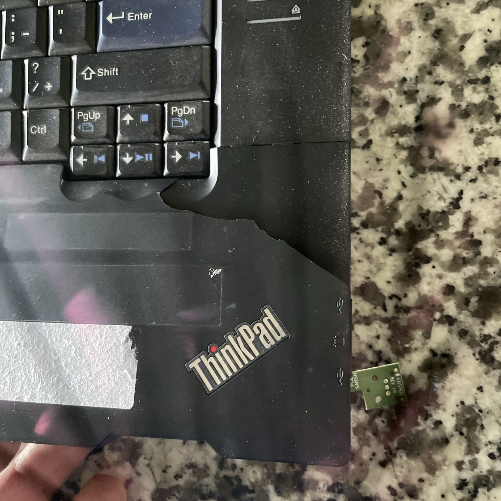 Lenovo ThinkPad L512 Broken Missing Parts