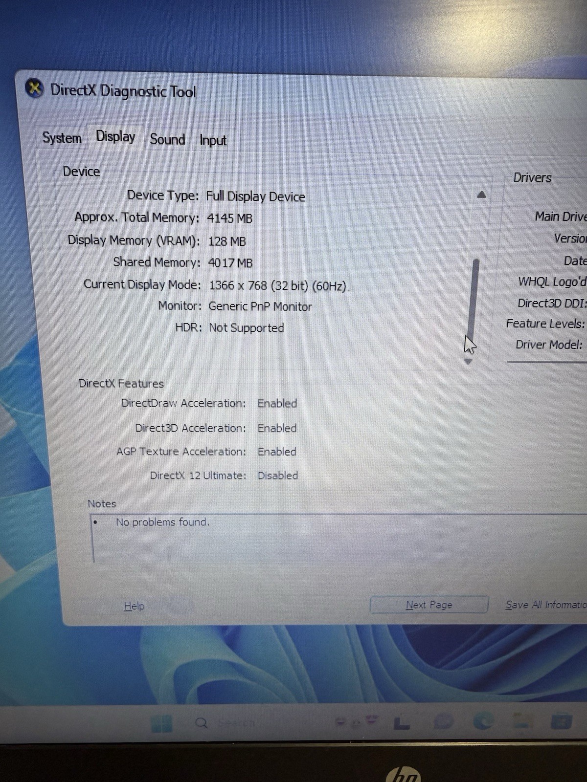 HP ProBook 650 G4 Core i5-8th@ 1.60 GHz 8GB Ram 256GB SSD Windows 11 Pro