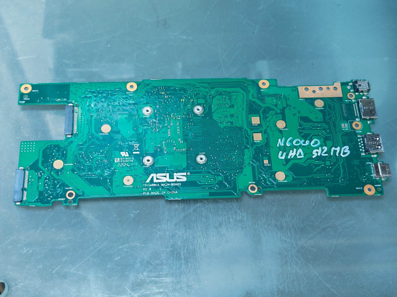 ASUS TP1400 MOTHERBOARD INTEL SILVER N6000 INTEL UHD TP1400KA MAIN BD R2.0 #