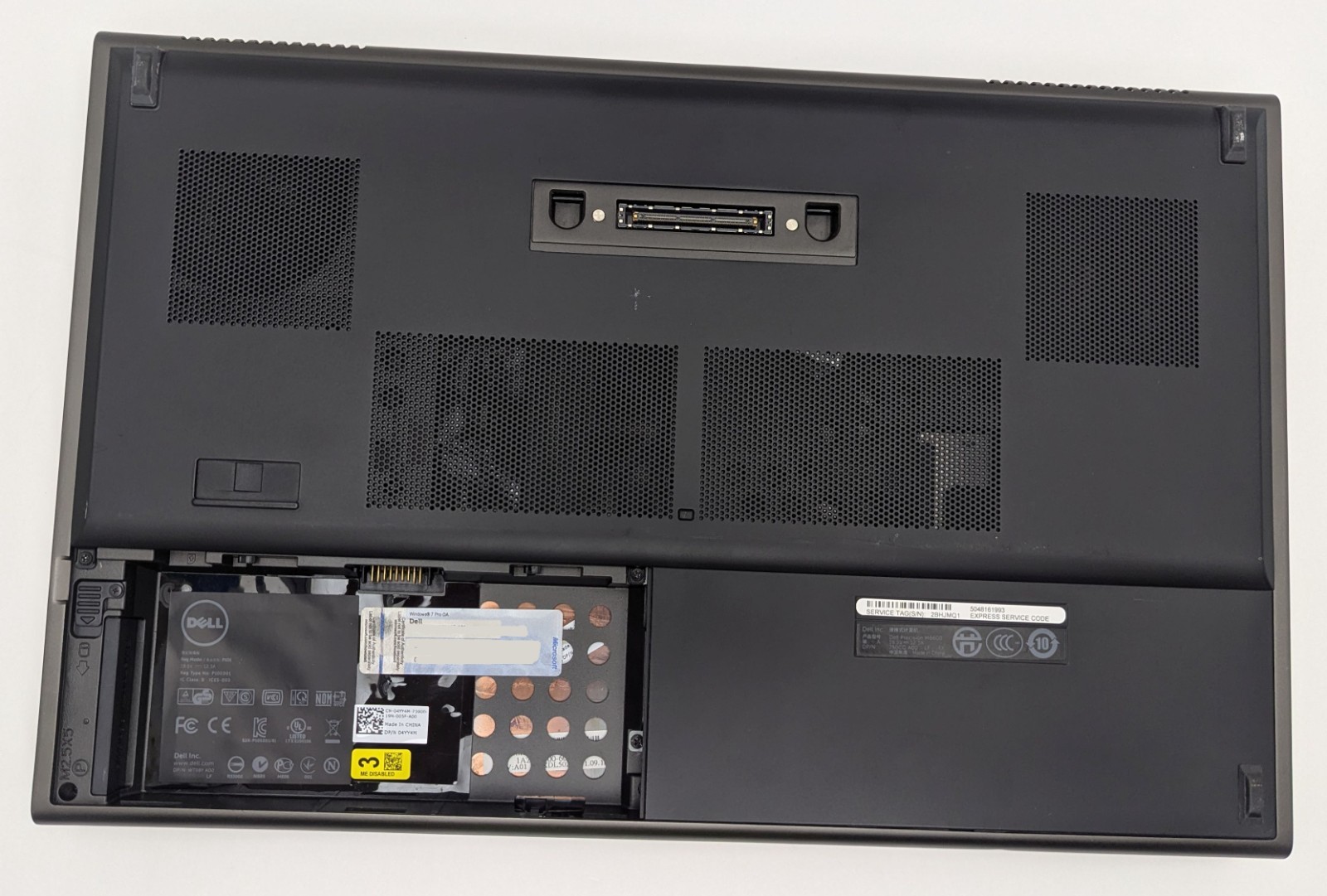 Incomplete Dell Precision M6600 17.3″ Laptop i7-2820QM 2.30GHz 8GB RAM NVIDIA