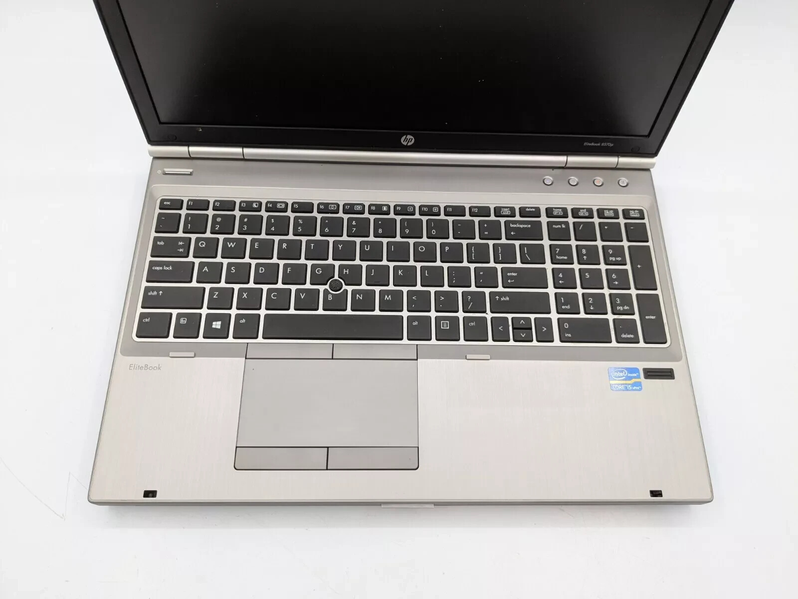 HP EliteBook 8570p i5 2.6 GHz 8 GB ram 250 GB SSD FINGER PRINT SCAN WIN 11 PRO