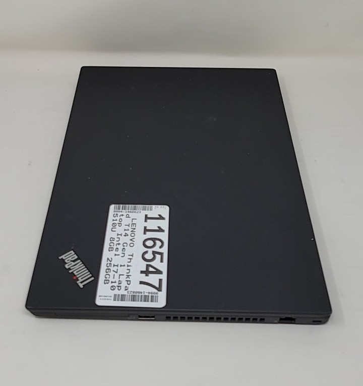 LENOVO ThinkPad T14 Gen 1 Laptop Intel Core I7-10510U 8GB 256GB SEE NOTES