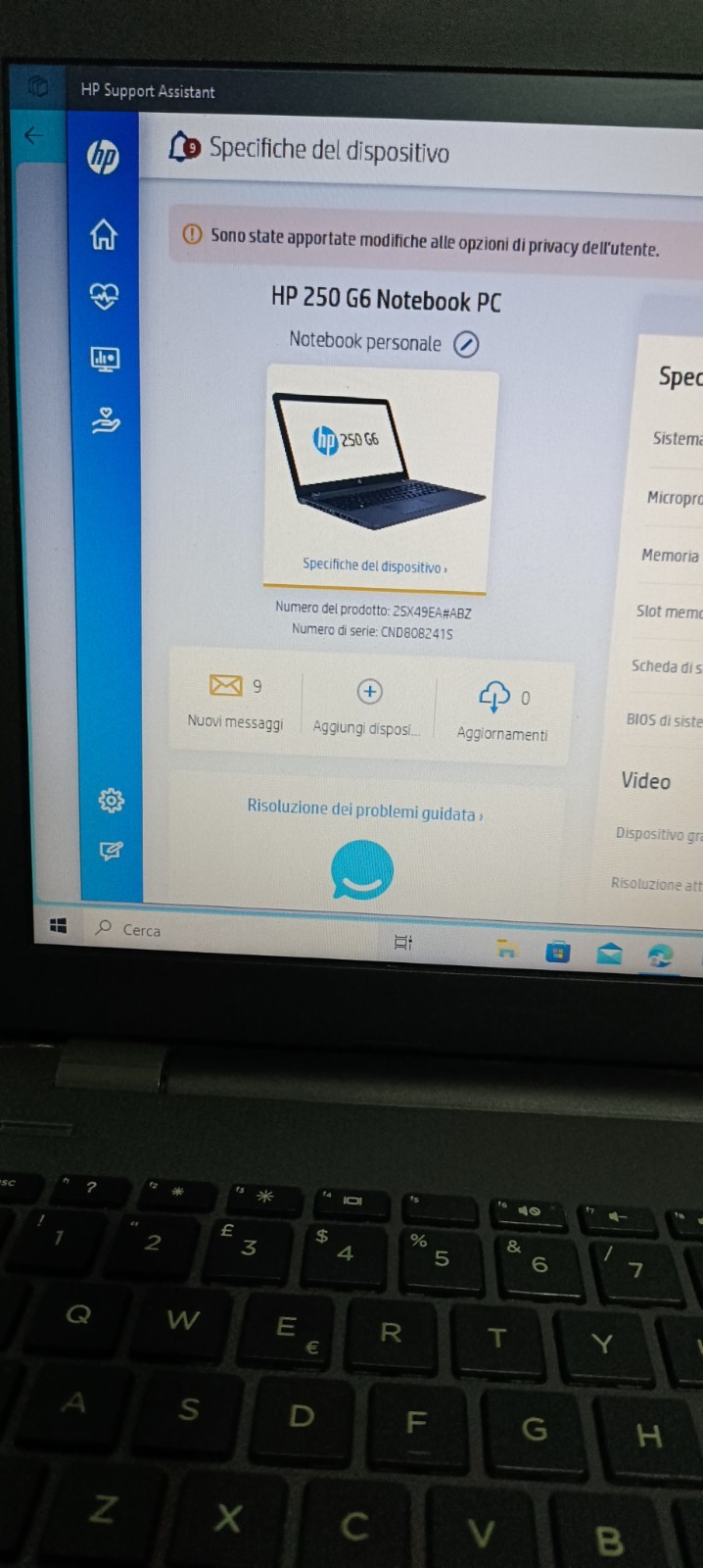 HP 250 G6 15.6” (Intel Celeron, 500GB SSD) Notebook – Black MP4 Burner