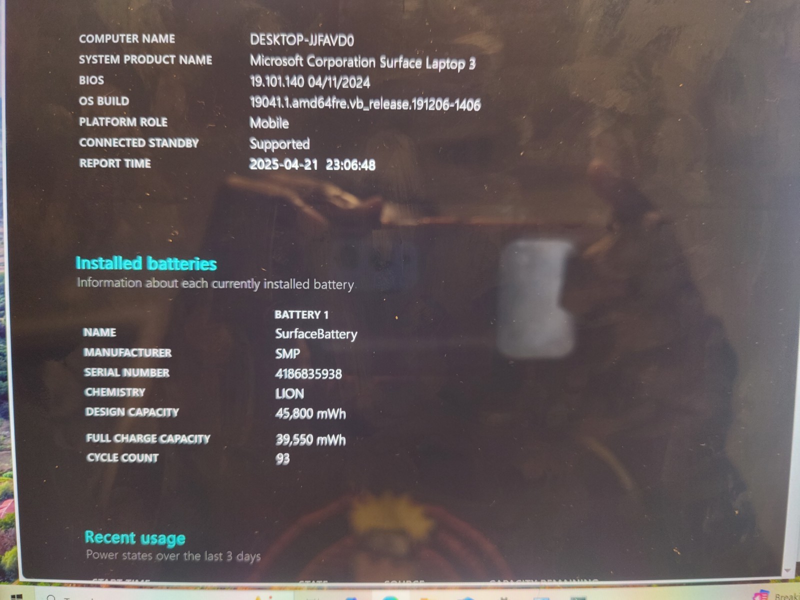 Microsoft Surface Laptop 3 13.3″ i7-1065G7 16GB RAM 256GB SSD