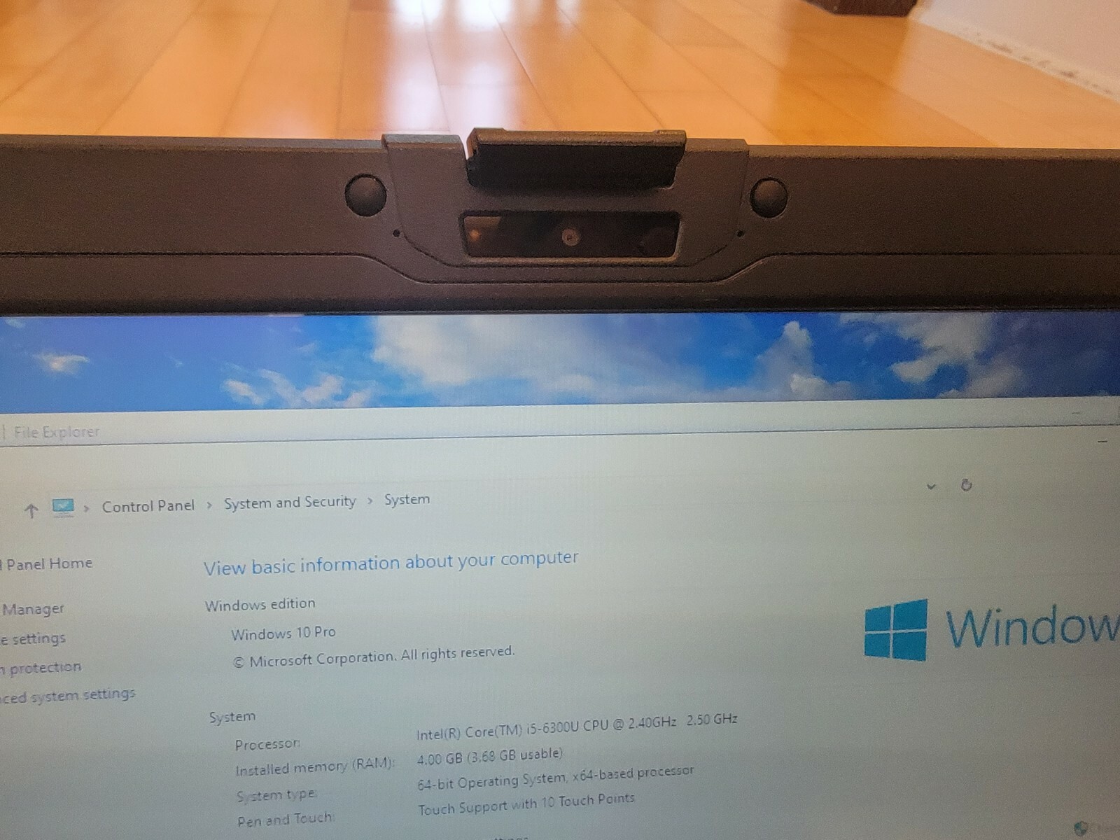 Getac S410 6th Gen Core i5 2.4Ghz 8GB 512GB SSD Rugged 517 Hours In Bios Excelle