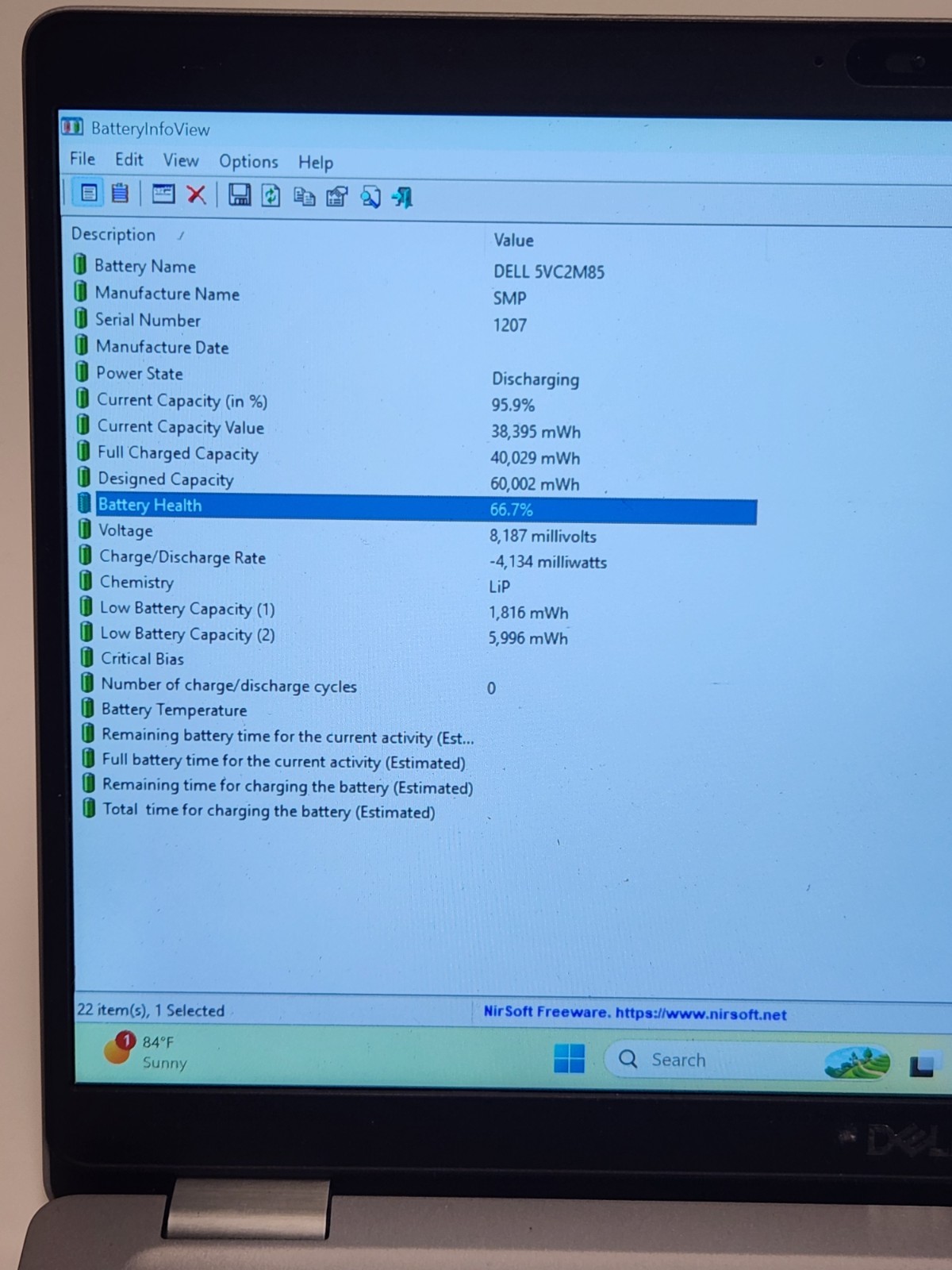 Dell Latitude 5310 13.3″ Touchscreen i5-10310U 1.6GHz 8GB RAM 256GB SSD W11P