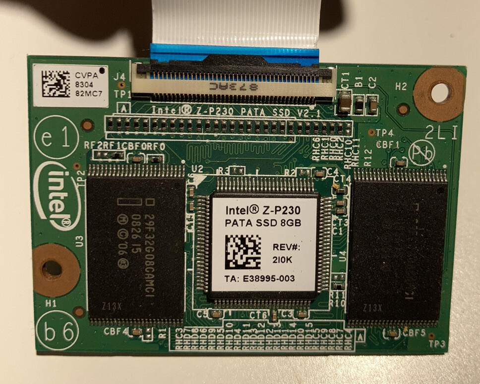 Intel Z-P230 PATA SSD 8GB Hard Drive For Netbook and Nettop