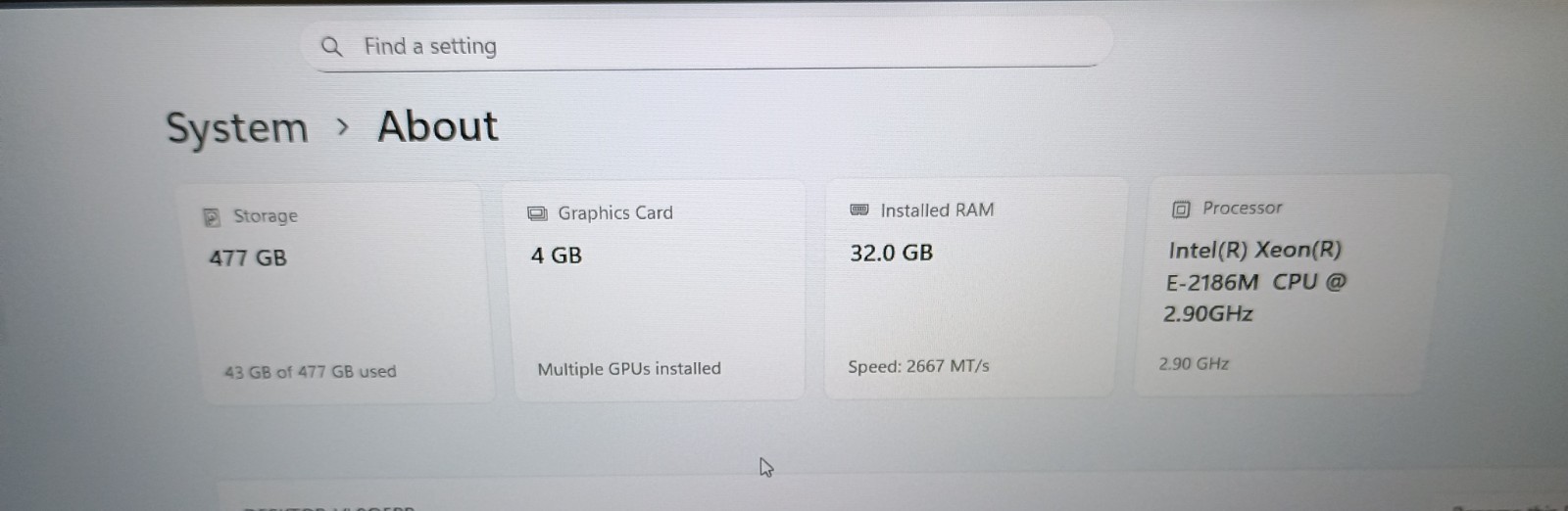Dell Precison 7530 | Xeon E2186M | Quadro P2000 | 32GB RAM | 512GB NVMe | Win11P