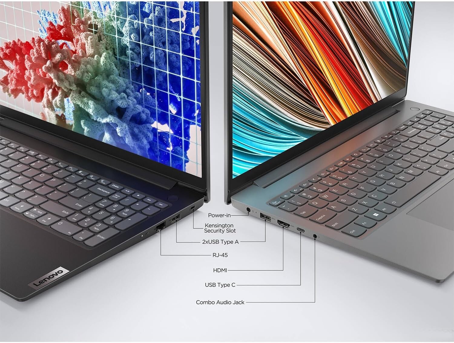Lenovo V15 G2 Laptop, 15.6″ Screen, Intel Celeron N4500, 8GB RAM, 512GB SSD