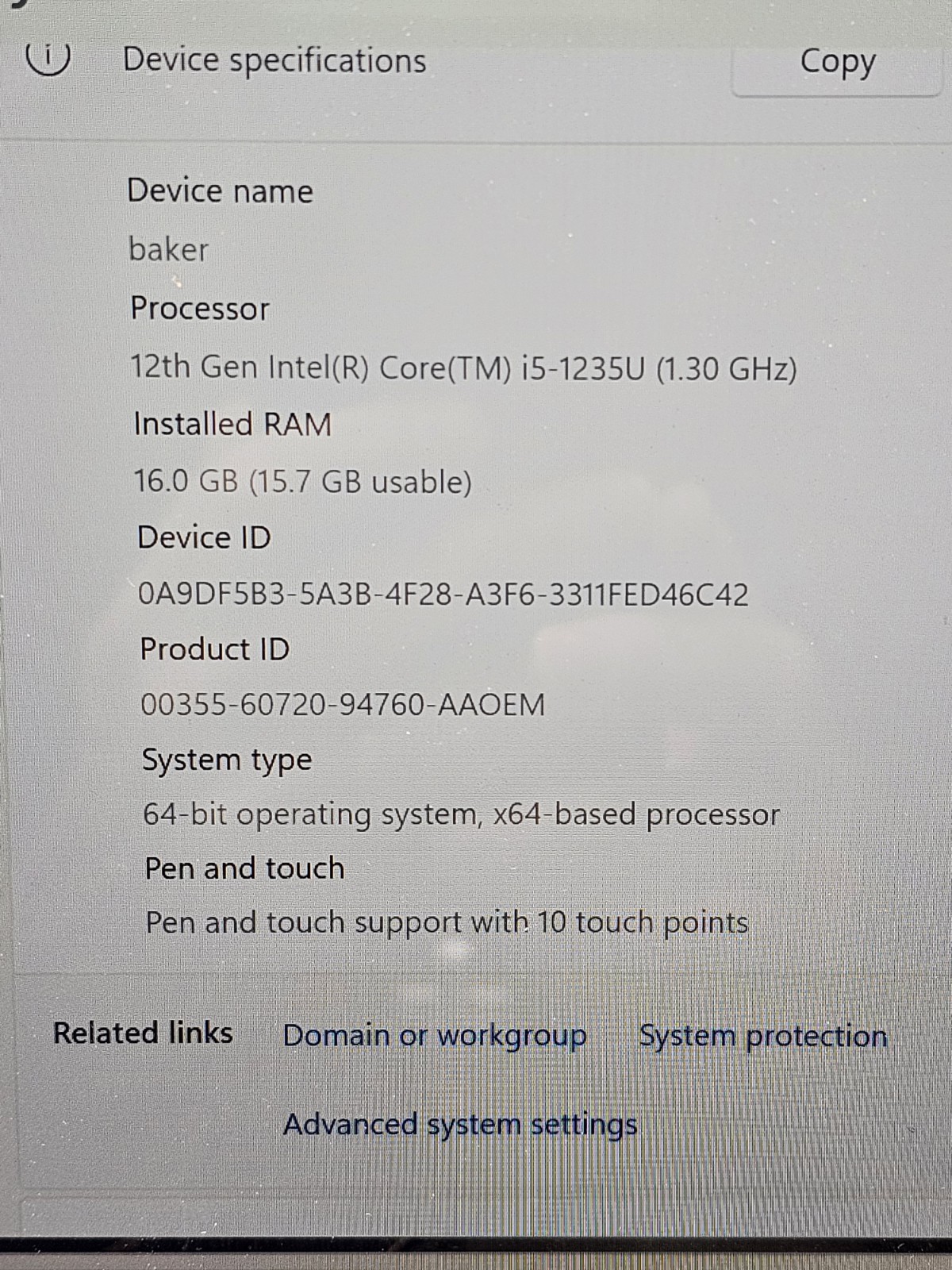 Lenovo ThinkBook 14s Yoga G2 14″ Intel Core i5 12th Gen 8GB 256GB Win 11