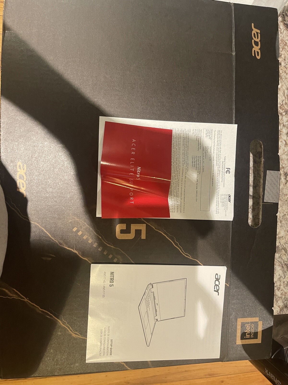 Acer Nitro 5 AN517-55 17.3″ (512GB SSD, Intel Core i5 12th Gen., 4.50 GHz, 8GB,