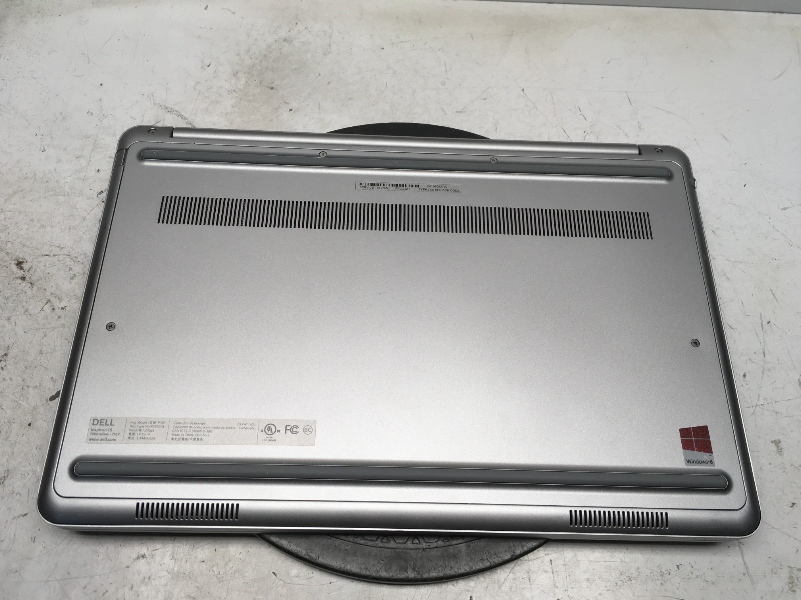 Dell Inspiron 15 7537 Intel i7-4500U 1.8GHz 8 GB NO HDD