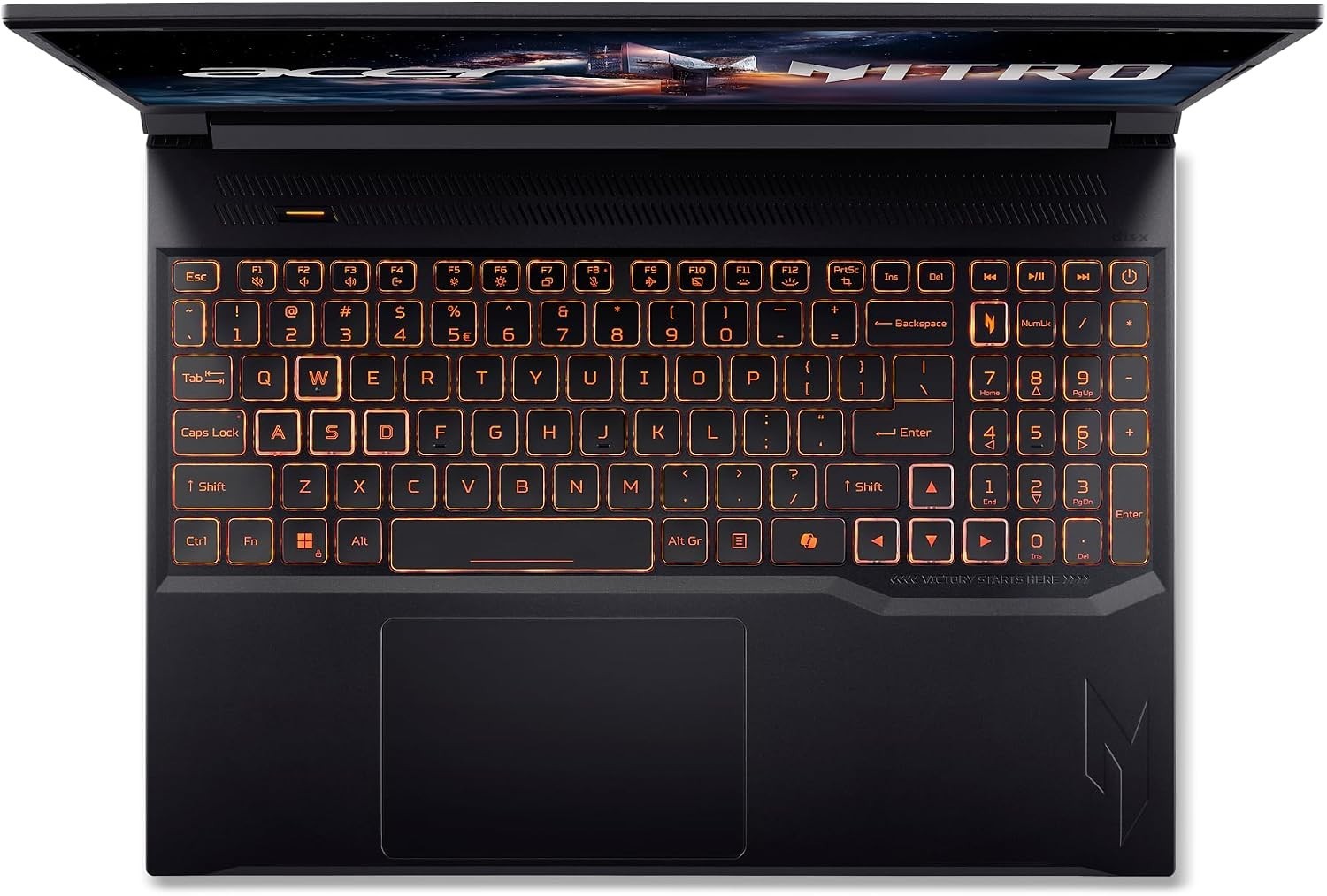 Acer Nitro V Gaming Laptop | Intel Core 7 Processor 240H RTX 5050 ANV16-72-73EW