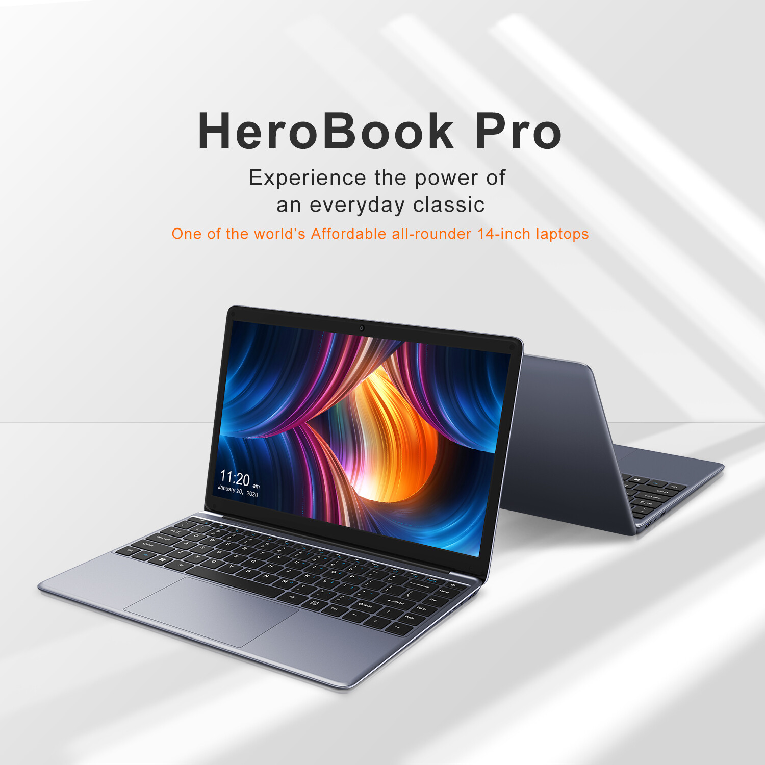 CHUWI- 14.1″ Laptop – Intel Celeron 2.8GH- 8GB Memory – 256GB SSD-HDMI Gray