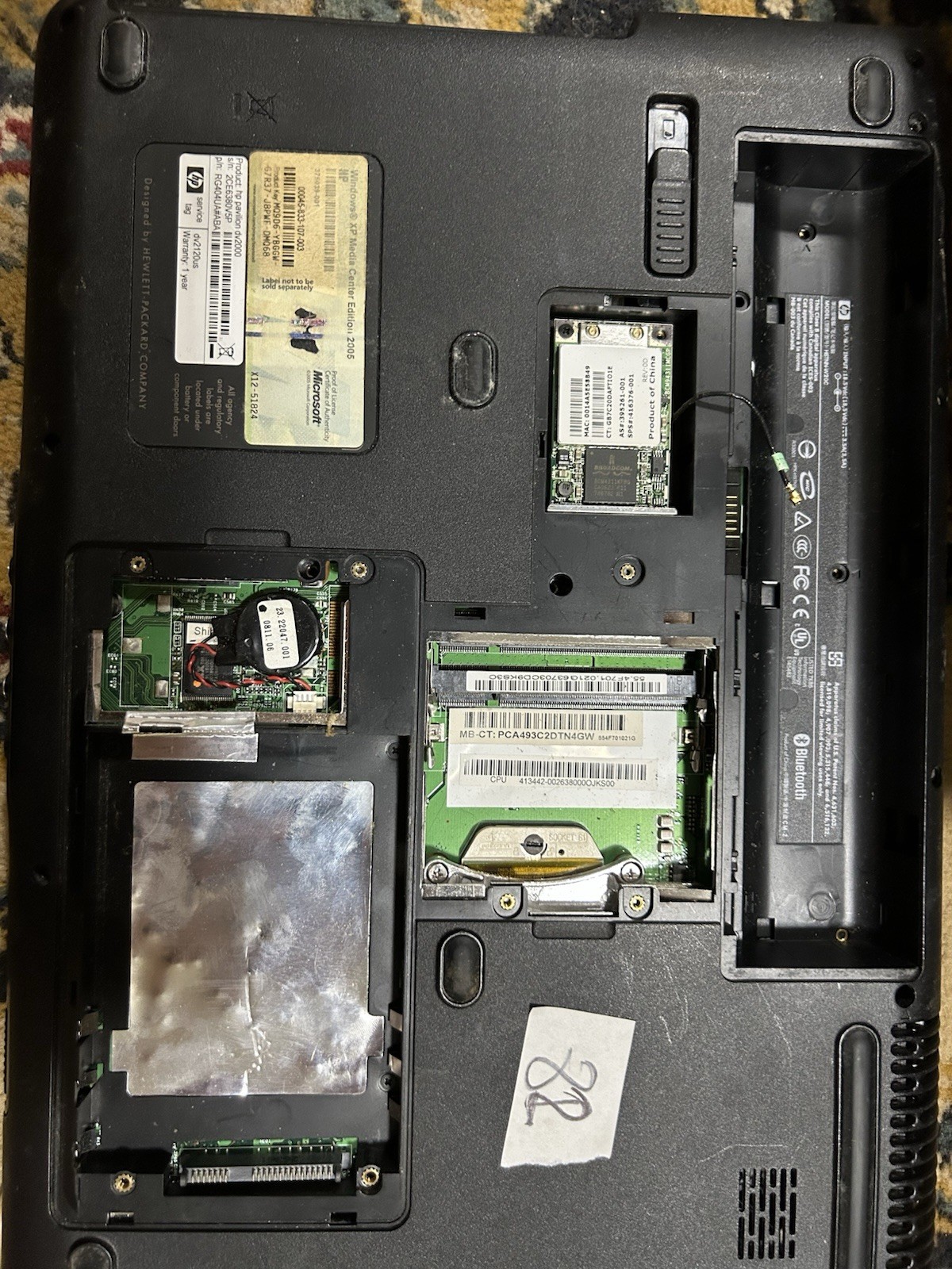 HP Pavilion dv6000 15.4in AMD Turion 64 X2 2.00GHz 1GB 120GB HDD Vista