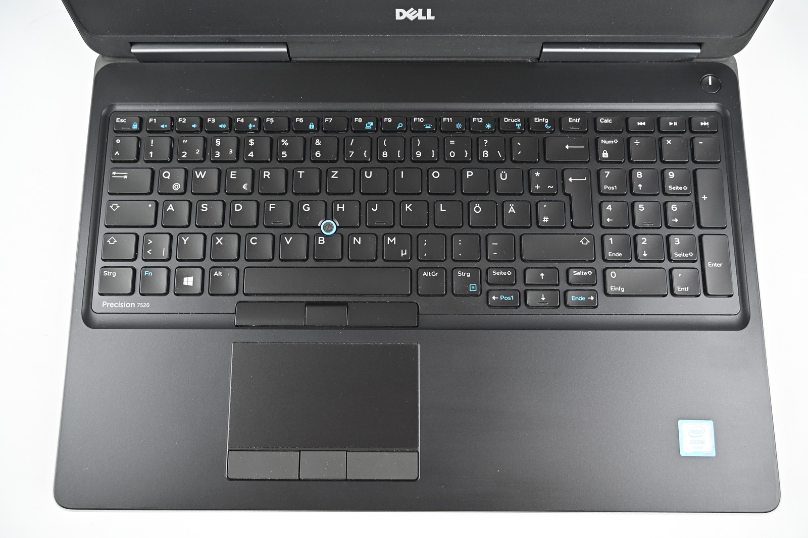 Dell Precision 7520 Laptop Quadro M2200 Xeon E3-1535Mv6 8GB 256GB M.2 W11P