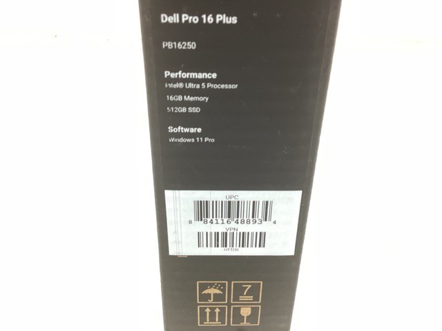 Dell Pro 16 Plus PB16250 16″ Ultra 5 235U 16GB 512GB SSD WiFi 6E W11P – HTTD6