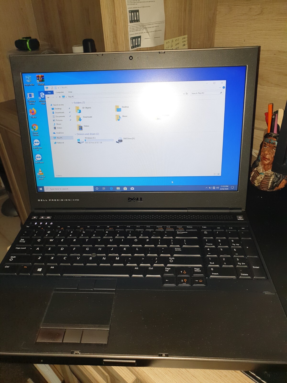 Dell Precision M4700 FHD Core i5-3320M 2.60 GHz 8GB RAM 1TB HDD AMD M7700 Win 10
