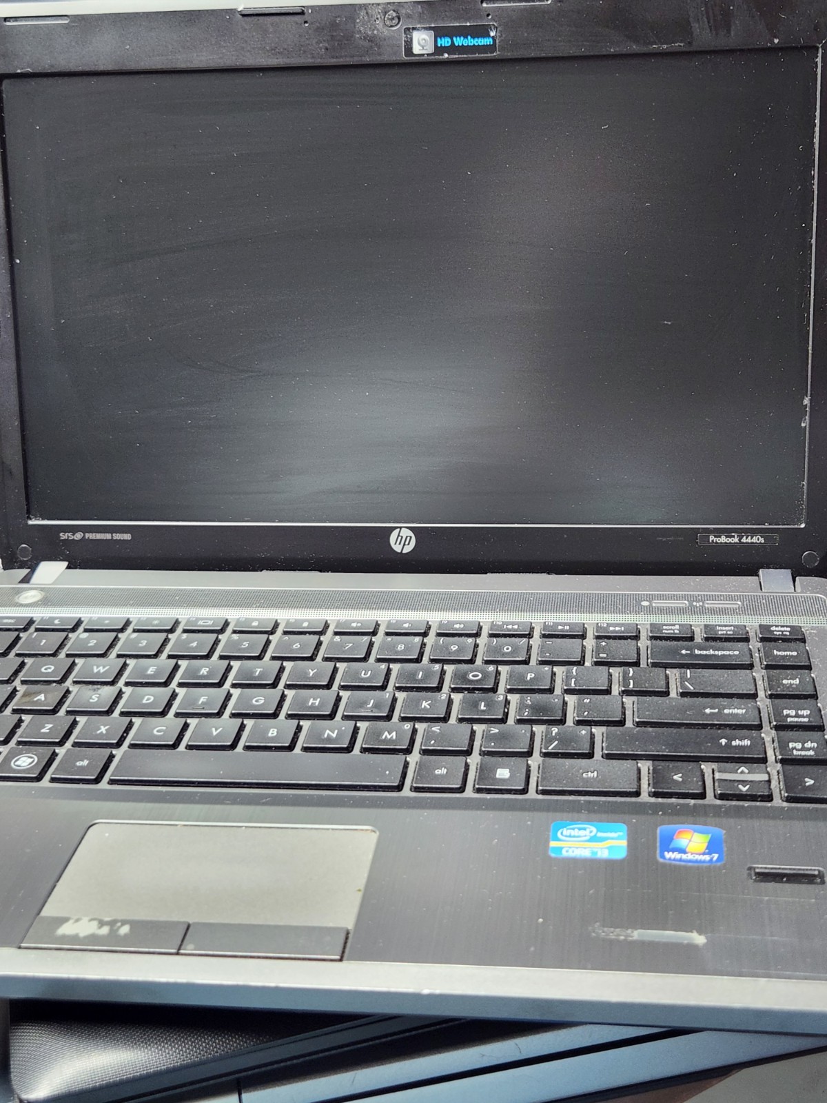 HP ProBook/4440s/14″/Core i3/4GB Ram 128GB SSD/Win 7 Pro/DVD/SRS Sd/Good Battery