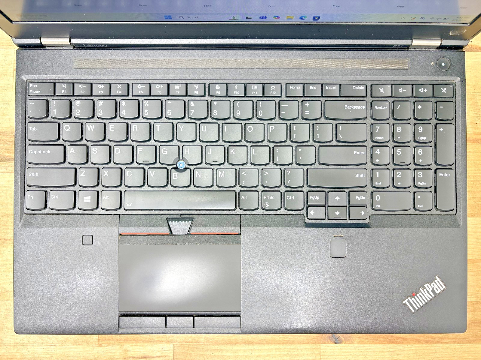 Lenovo Thinkpad P51 Intel i7-7750H 2.60GHz 32GB RAM 512GB SSD Windows 11 Pro BL*