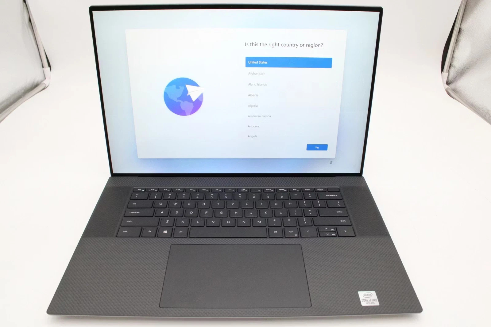 Dell Precision 5750 17 4K+ Touch I7-10875H 256GB SSD 16GB W11 Quadro T2000 Good