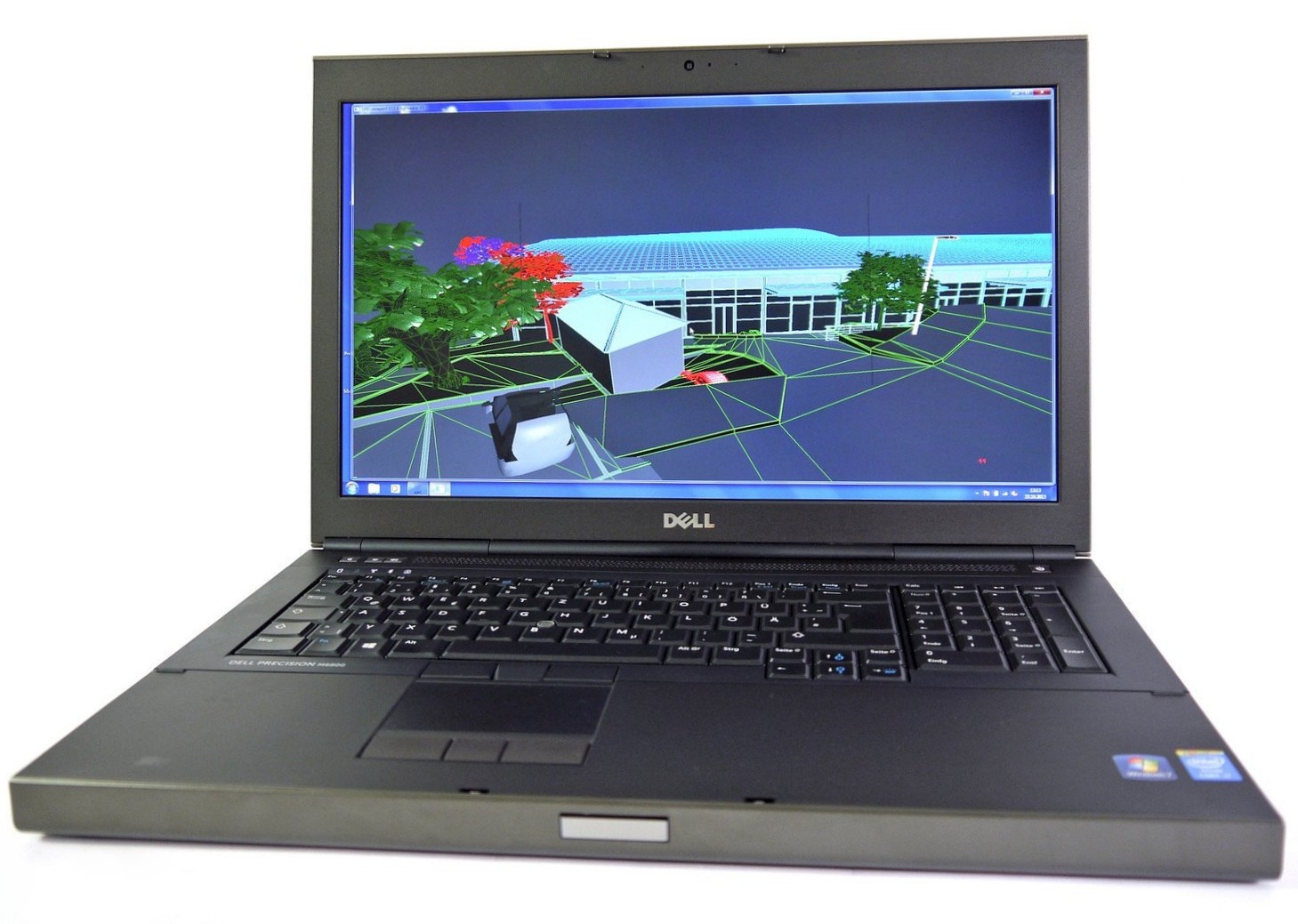 Workstation 17.3″ DELL M6800 i7-QUAD 512GB SSD + 2TB HDD DVDRW 32GB M6100 2GB