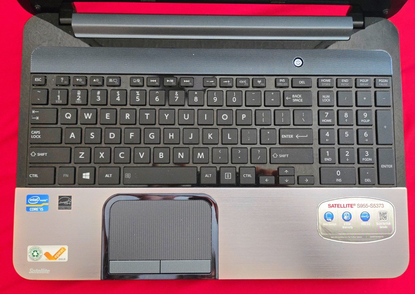 Toshiba Satellite S955-S5373 15.6″ Laptop with 1TB HD and battery. Works great!