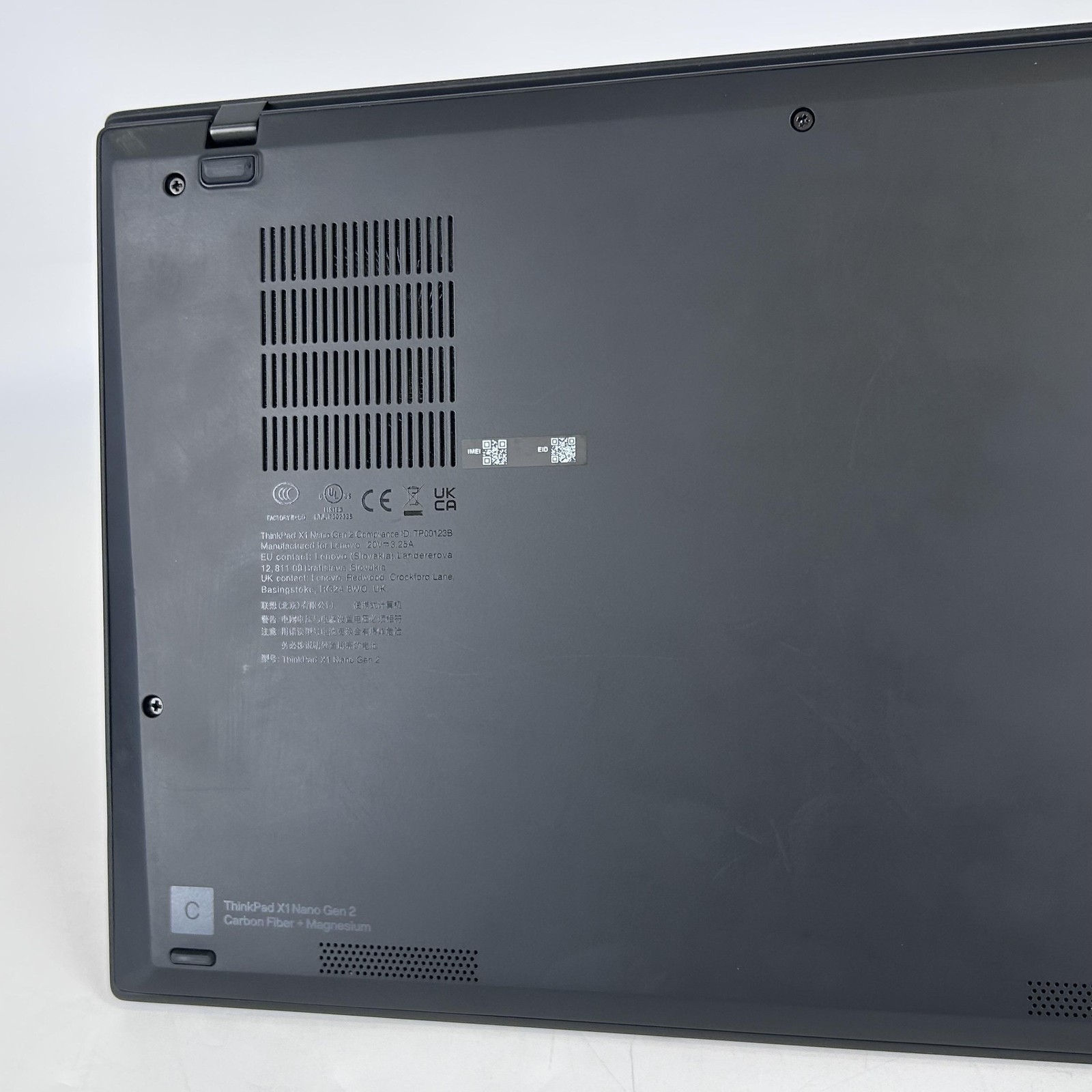 Lenovo ThinkPad X1 Nano Gen 2 13 FHD+ TOUCH 1.8 GHz i7-1280P 32GB 1TB SSD Good