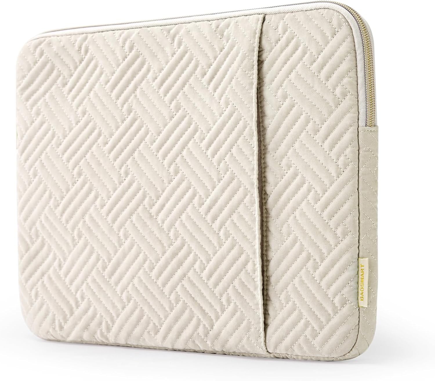 Laptop Sleeve Bag Compatible with MacBook Air M2 Sleeve 13 Inch, Beige Case