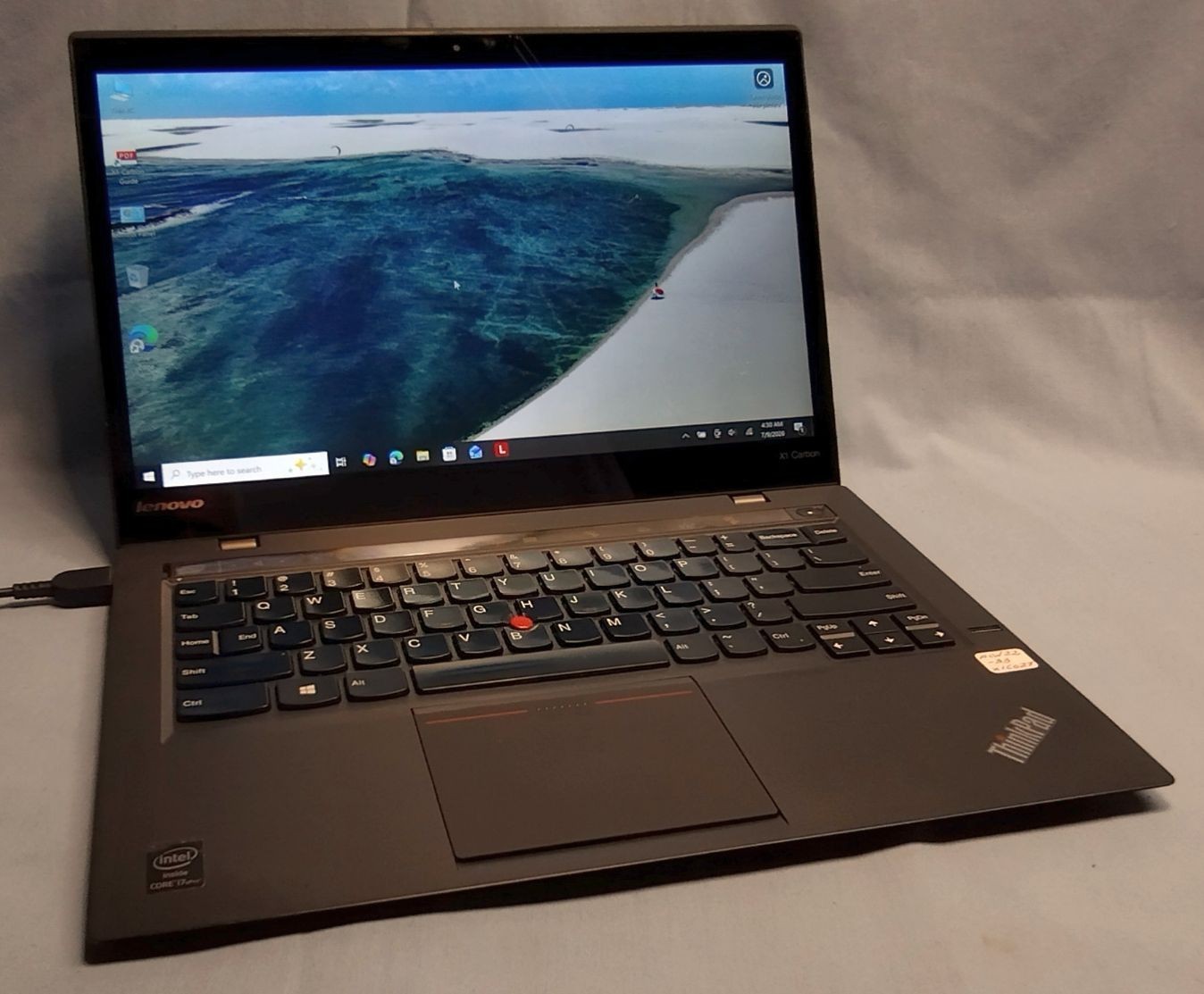 Lenovo ThinkPad X1 Carbon Gen2 i7 8GB RAM 256GB SSD WQHD Touch Win10Pro Grade A