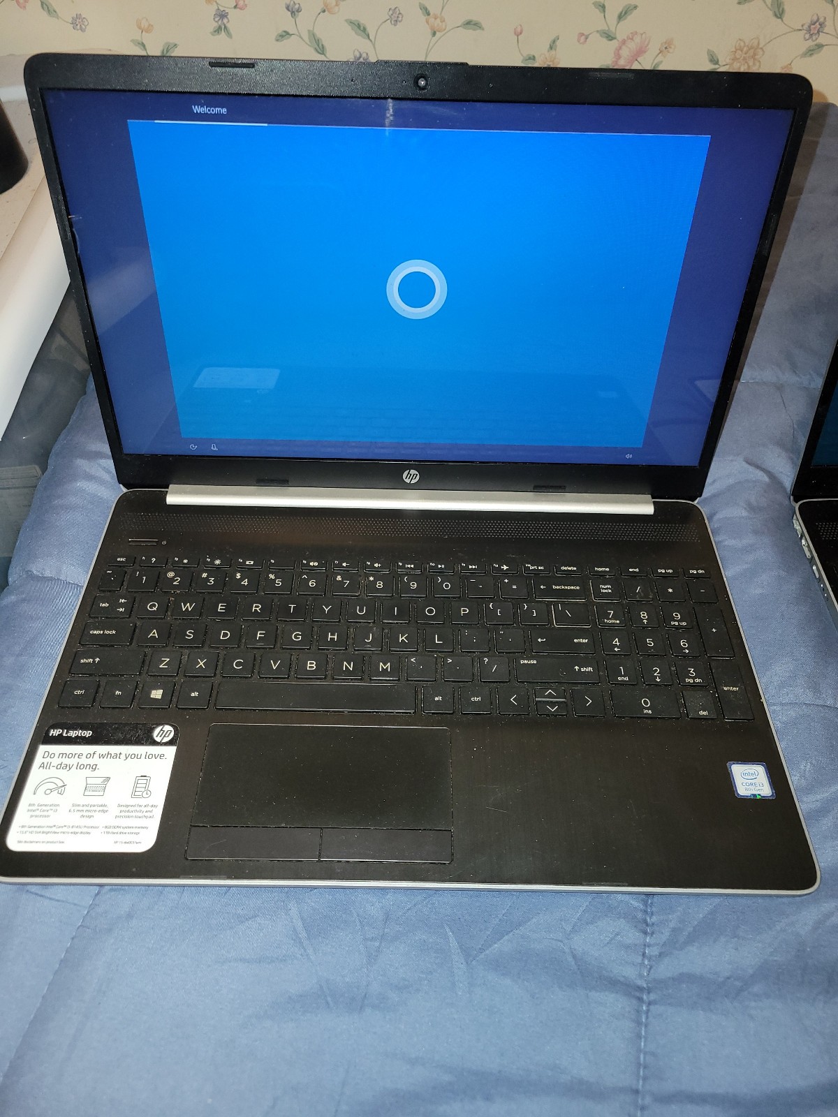 HP Pavillion 15 Laptops 15.6″, i3 8th Gen 8145U, 1TB HDD, 8GB Ram, Intel UHD 620