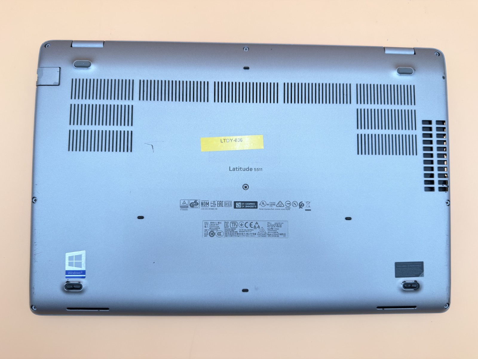 Dell Latitude 5511 15.6″ Laptop i7-10850H 16GB RAM 256GB SSD Windows 11 Pro