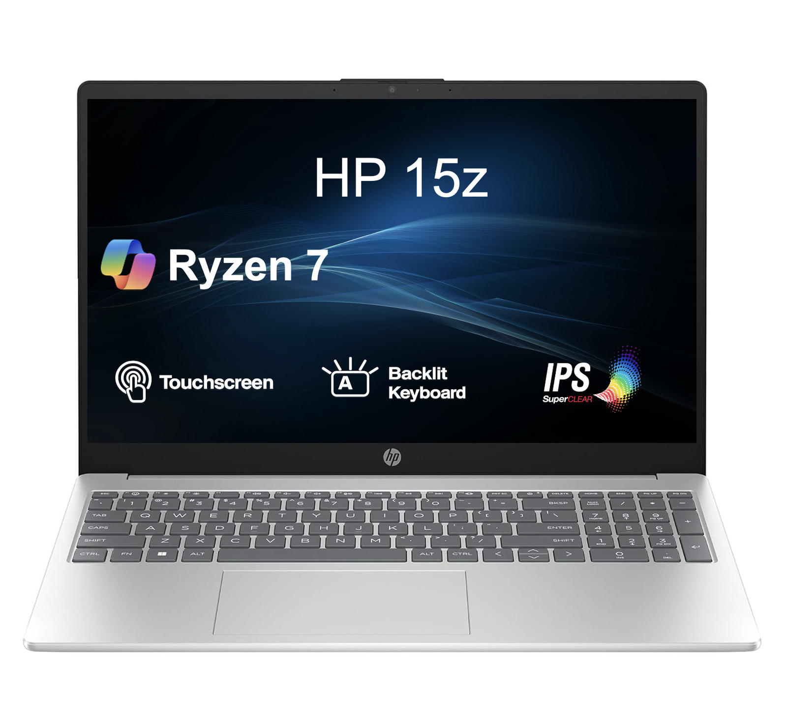 HP 15z 15.6″ 1920×1080 AMD Ryzen 7 7735HS 64GB RAM 1TB SSD Windows 11 Pro