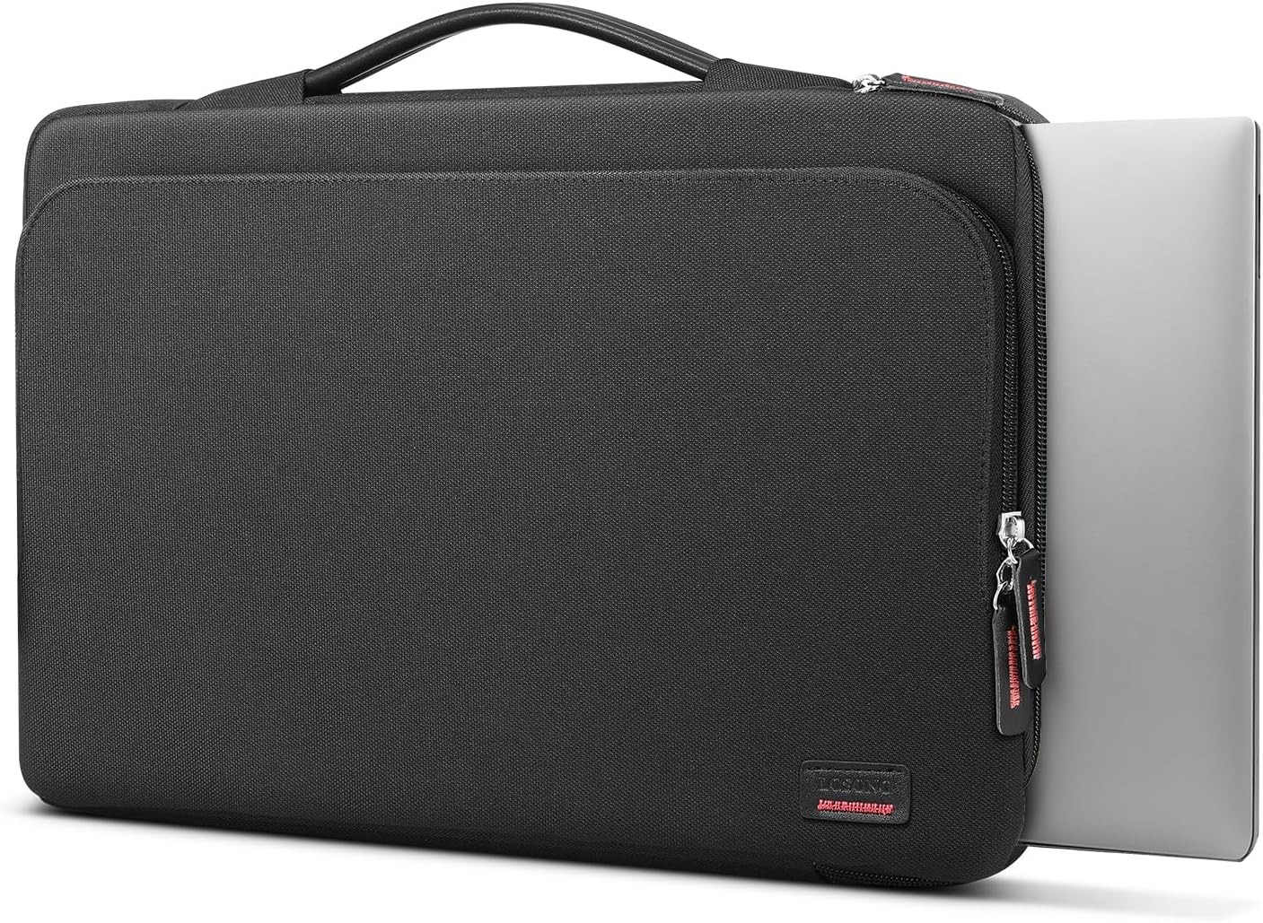 15.6 Inch Laptop Sleeve Case, Protective Carrying Cover for 15-15.6 inch Dell, a