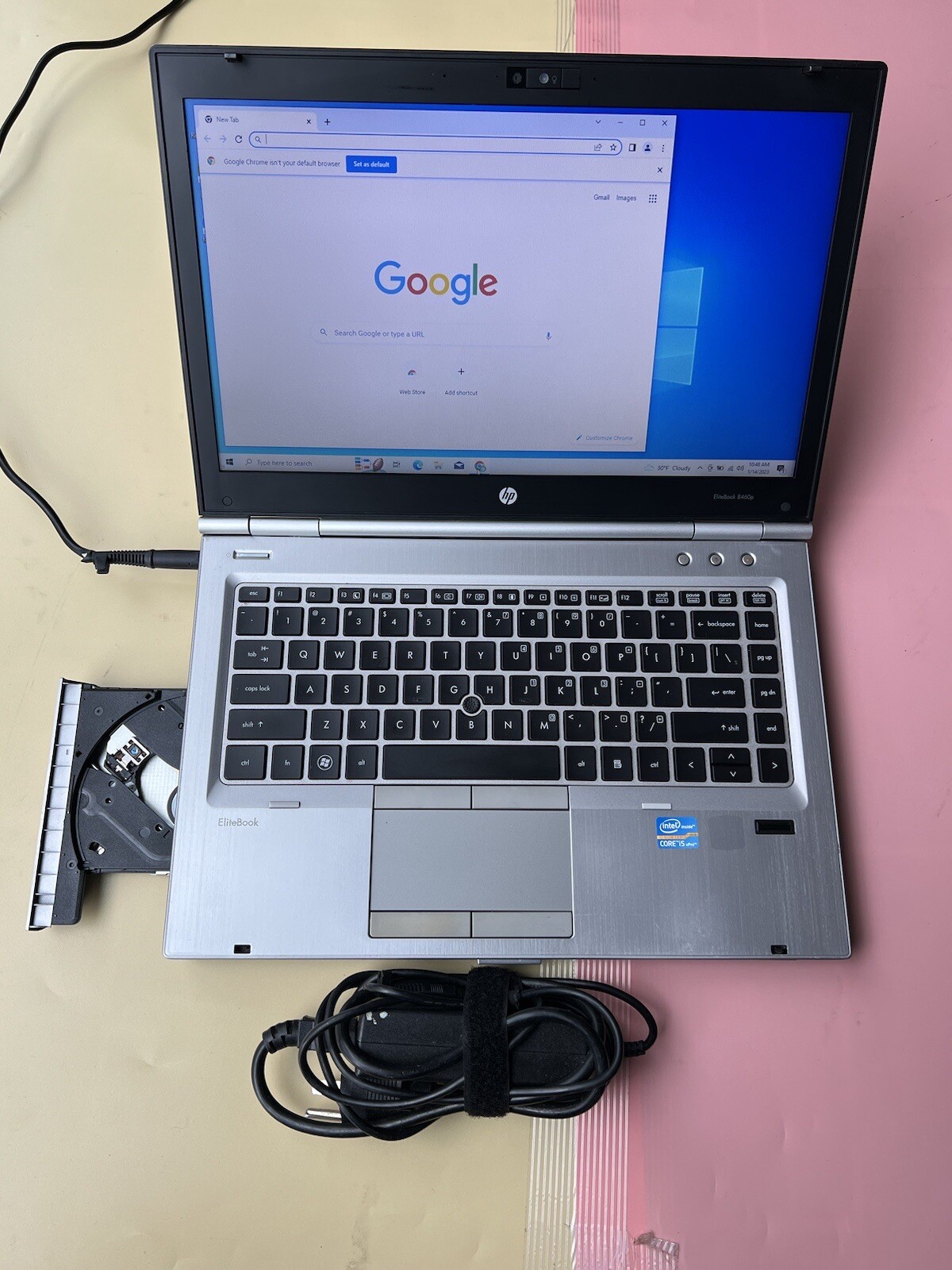HP Elitebook 8460p 14” Core i5-2540M 2.6GHz 6GB RAM 500GB HDD WEBCAM BLUETOOTH