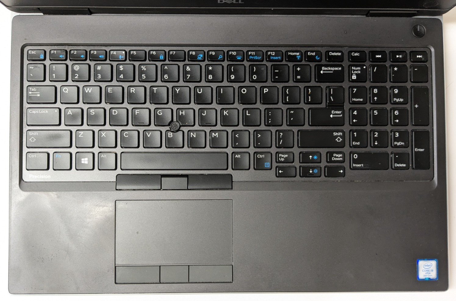 Dell Precision 7540 15.6″ i9-9880H 2.30GHz 32GB No Drive T1000 READ 7T4L453